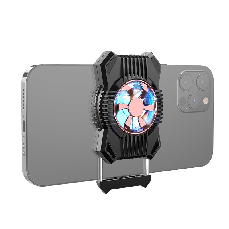 Universal Mobile Phone Radiator Game Cooler USB Charging Cooling Fan Silicone Suction Cup Cooler For Android IOS Smart Phone