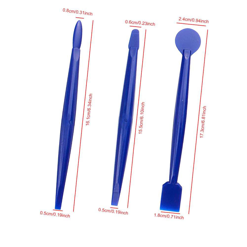 21PCS Car Vinyl Film Wrapping Tools Car Sticker Film Scraper Kit Auto Felt Squeegee Scraper Set Knife Decal Plaste Accessories
