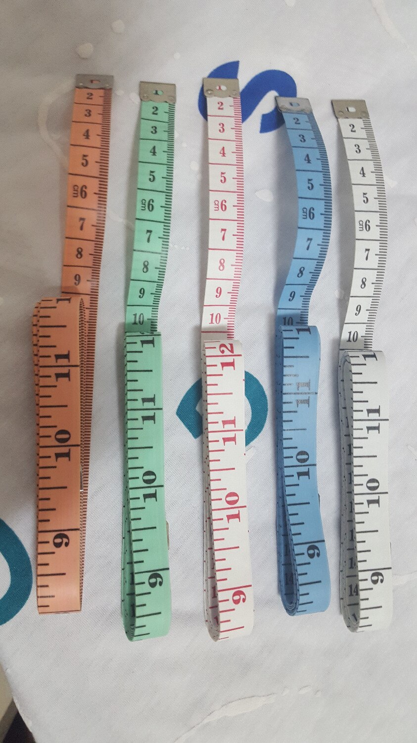 150cm*1CM 60Inch 1.5M cmFrench rulerBody Measuring Ruler Sewing Tailor Tape Measure Soft Flat for juki pfaff janome singer jack