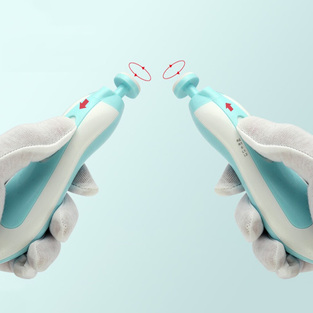 Electric Baby Nail Trimmer Manicure Pedicure Clipper Cutter Scissors Color Random Electric Nail Trimmer For Kids