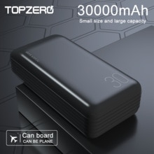 Power Bank 30000Mah Type C Micro Usb Snel Opladen Powerbank Draagbare Externe Batterij Oplader Voor Iphone 12 Xiaomi Mi Smartphone