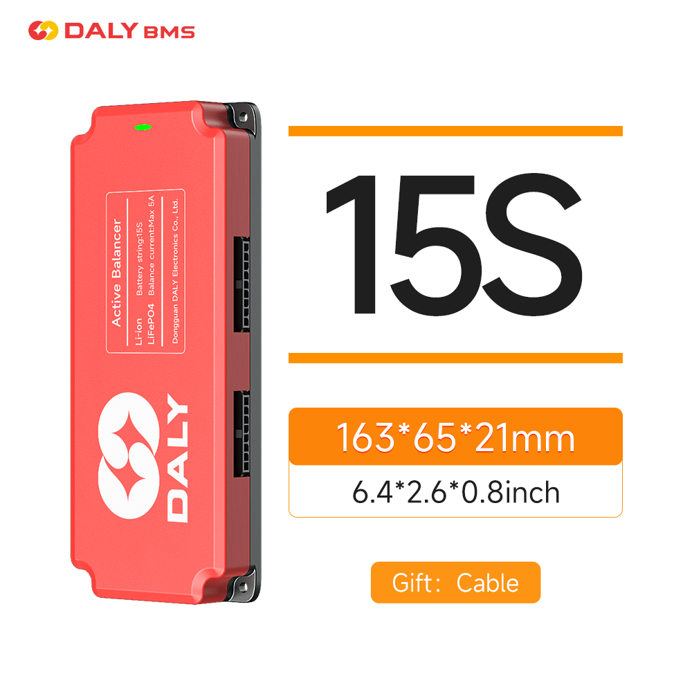 Daly BMS 5A équilibreur actif équilibreur actif Lifepo4 3S 4S 6S 7S 8S 12S 13S 14S 15S 16S pour accessoires de Batterie Batterie au Lithium: Ivoire