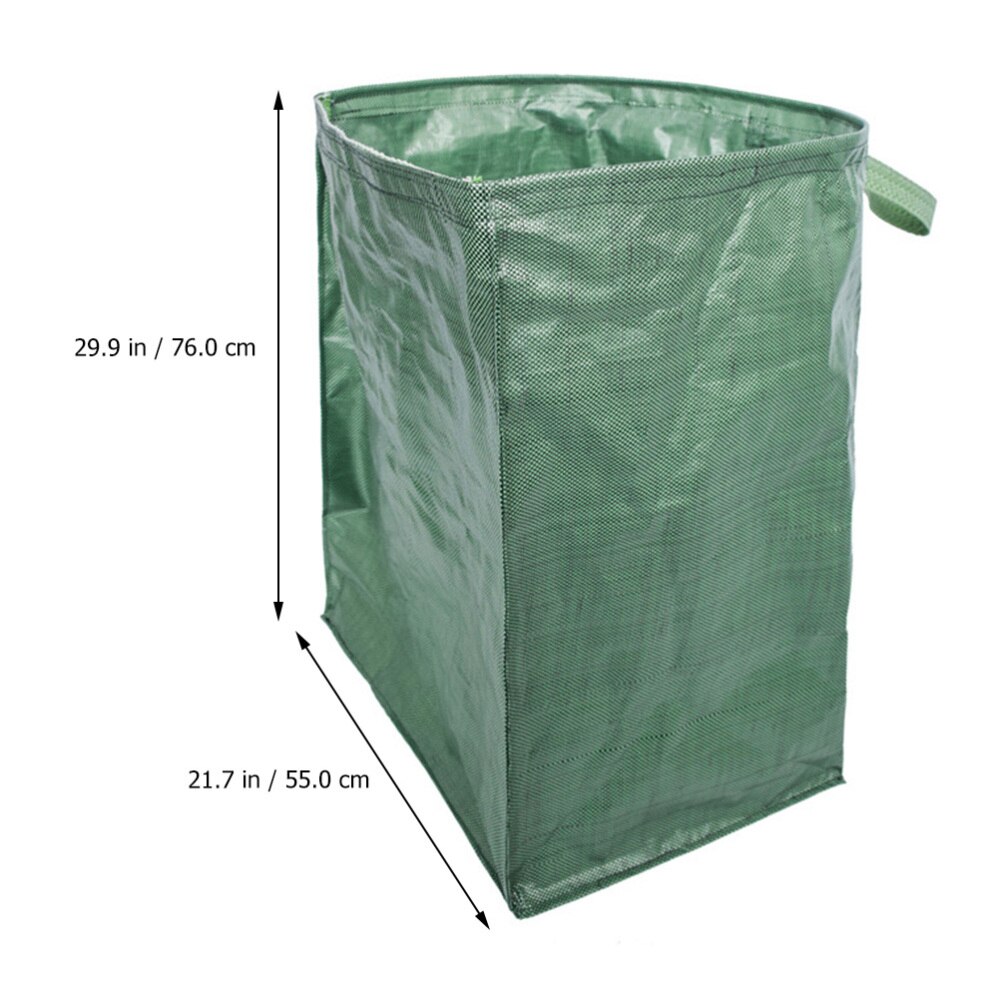 Sac de feuilles mortes de pelouse 1Pc, balayeuse de jardin, sac de déchets Portable