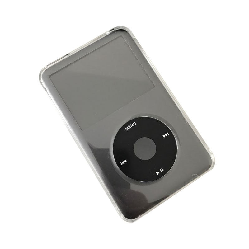 Funda protectora de cuerpo completo para iPod Classic, carcasa de cristal transparente para PC, 6 °, 80GB, 120GB