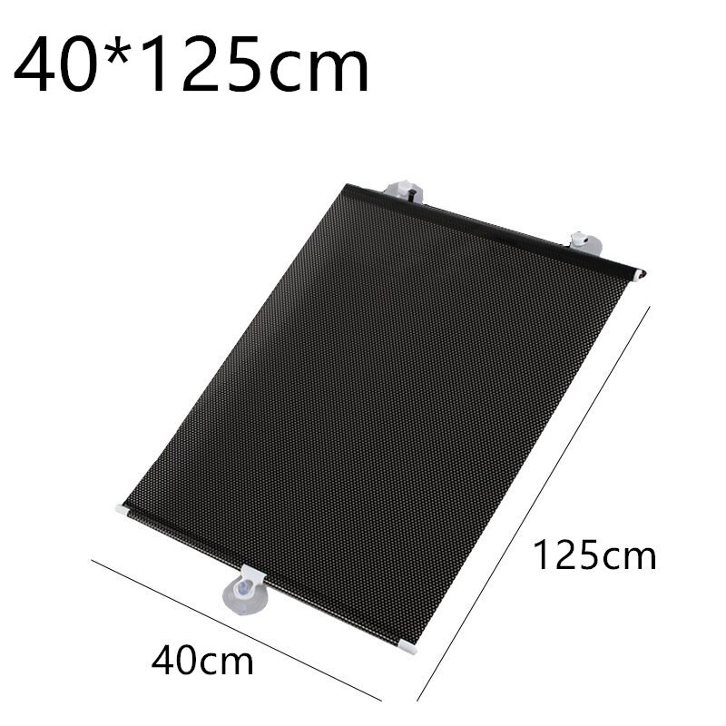 Car Sunshades Auto Front Rear Side Windows Sun Shade Visor for Peugeot 206 307 406 407 207 208 308 508 3008 4008: black 40-125