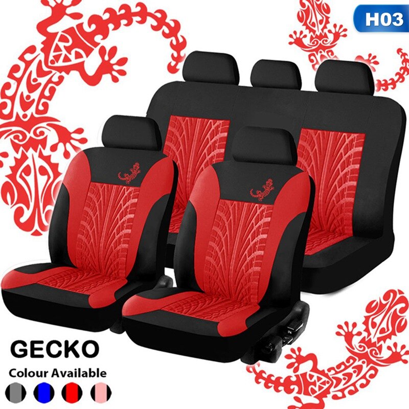 Ensemble de housses de siège de voiture universel pour la plupart des voitures: GY2 9PCS