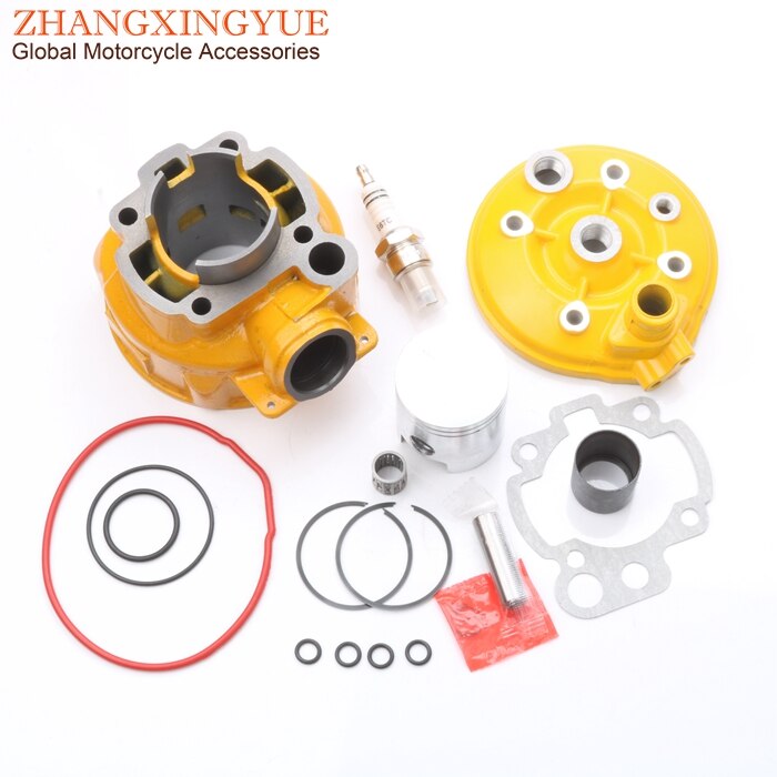 70cc 47mm gran cilindro kit de cilindro y Kit de pistón y cilindro junta para Rieju Drac MRT Euduro 50 NKD RR SM RS1 SMX Spike 50cc LC AM6