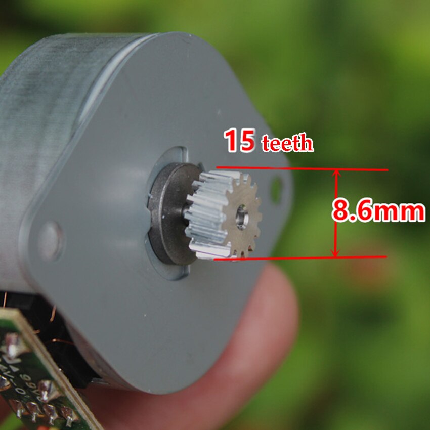 Motor paso a paso de 35 pasos, fase 2, 4 cables ángulo: 7,5 grados, Micro Motor paso a paso con 12 marchas, modelo de 0,4, diámetro del eje 2mm, Motor DIY