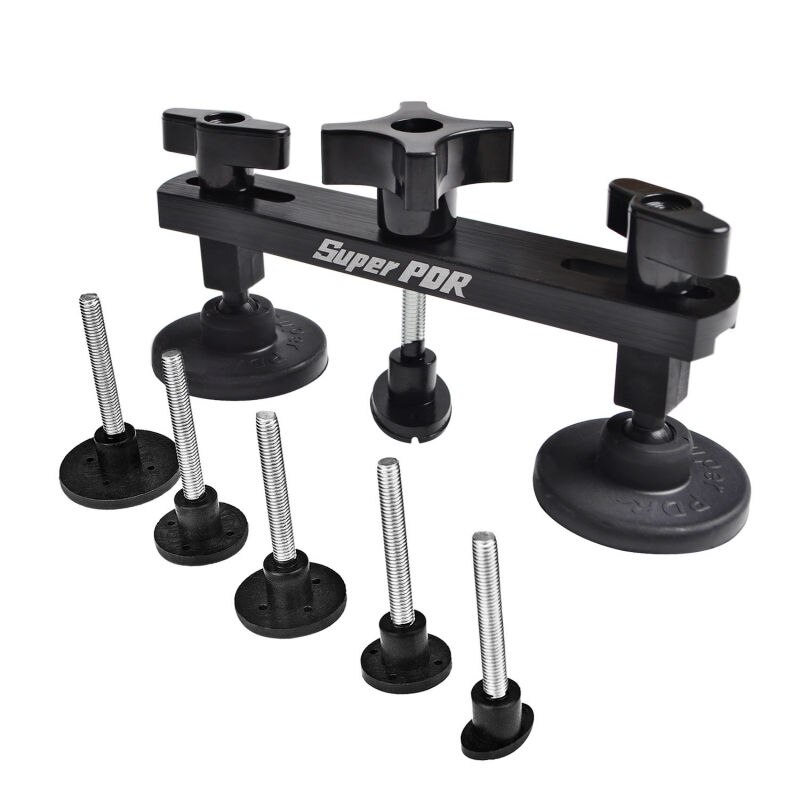 PDR Gereedschap Auto Deuk Reparatie Auto Reparatie Tool Auto Body Repair Kit Dent Puller Kit Trekken Brug Bijgewerkt: H-062-RU