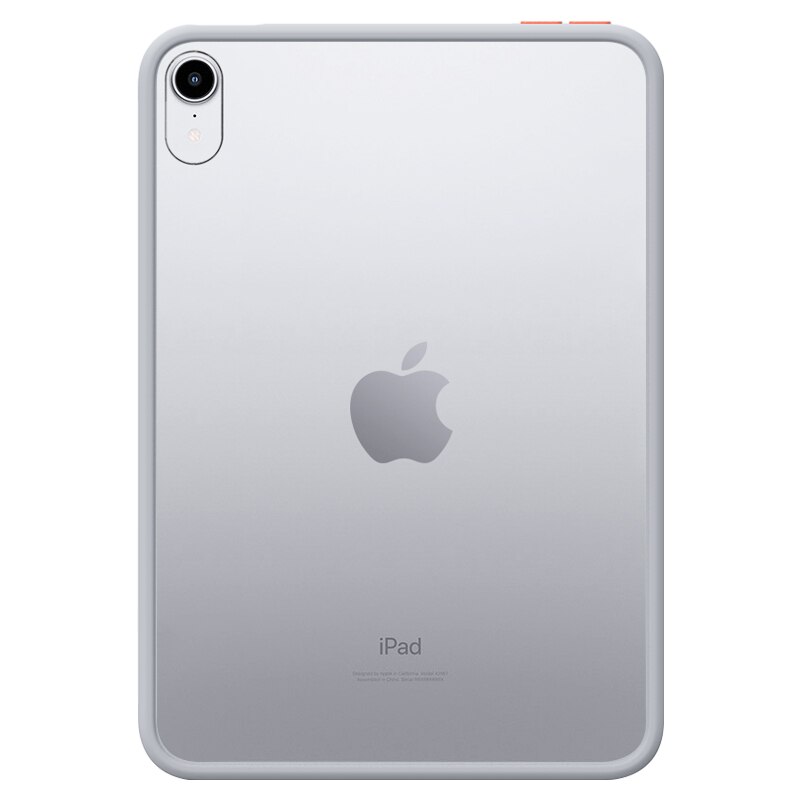 SUAIOCE Neue matt Für iPad Mini 6 fallen TPU Harte Rückseitige Abdeckung für iPad Mini. 8,3 Zoll transparent stoßfest Schutzhülle