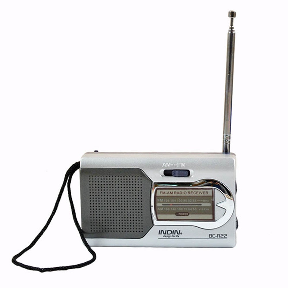 Radio Portatil AM FM Retro Portable Radios Battery... – Grandado