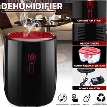 500ML Semiconductor Dehumidifier Air Dryer Moisture Absorber 220V Electric Cool Dryer Water Tank for Home Bedroom Kitchen Office