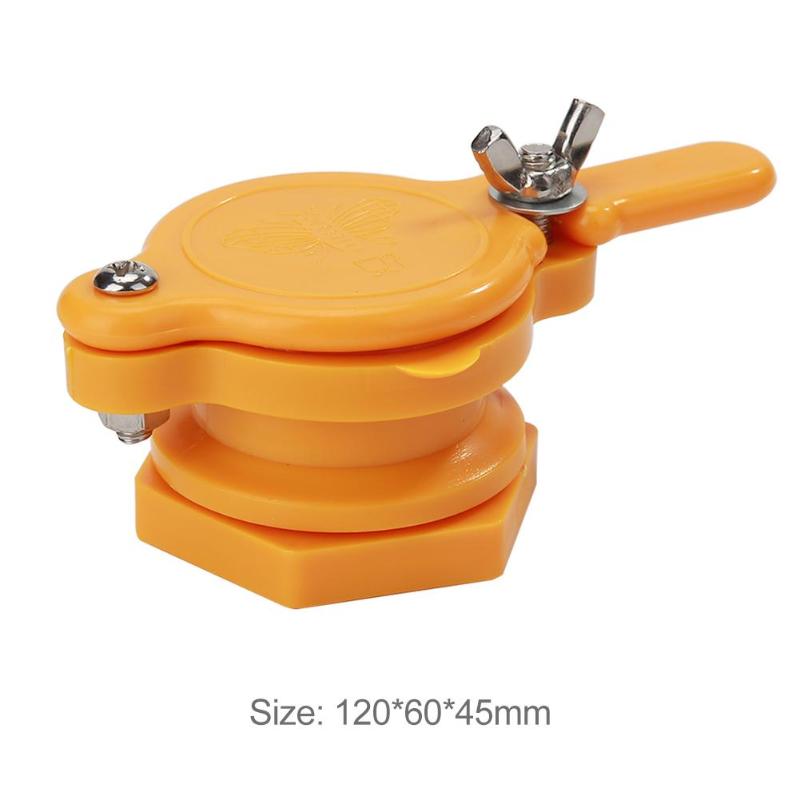 1/2pcs Nylon Bee Extractor Honey Tap Non-toxic Threaded Casing Gate Valve Plastics Durable Garden Beekeeping Supplies