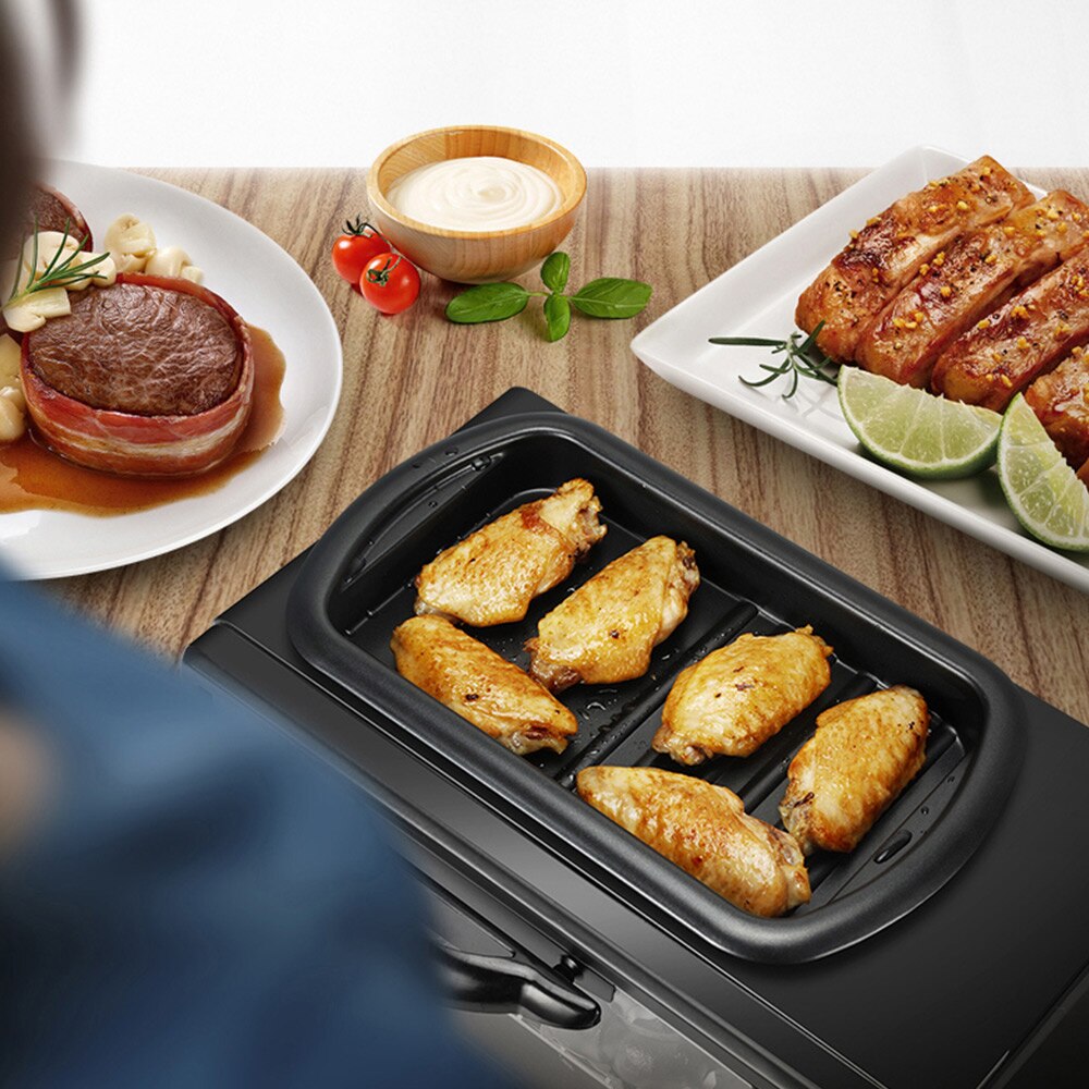 Multifunctional Four-In-One Breakfast Machine Bread Baking Oven Automatic Small Toaster Household Sandwich Maker