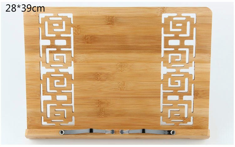 Readingshelf Writing Book Stand Multi-function Calligraphy Copybook Holder Ipad Book Stand Stationery Adjustable Reading Rack: D2