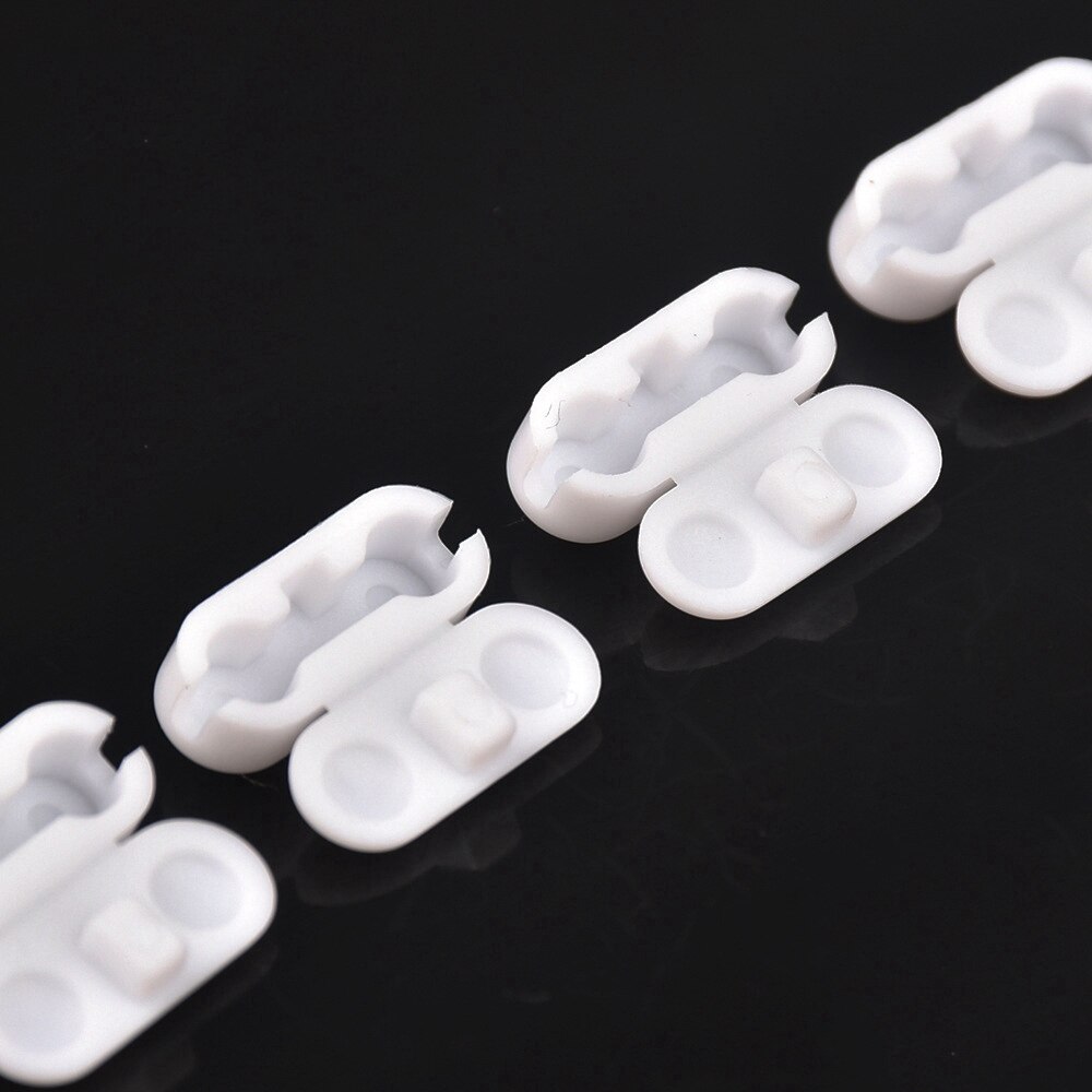 100pcs Plastic Vertical Blinds Chain Curtain Chain Rope Connector Beads Roller Curtain Clips Joiner Accessories Curtain Decor