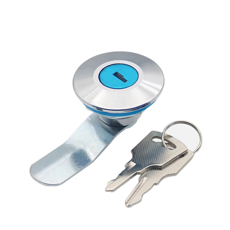 Cerradura de puerta de gabinete de energía con caja de distribución de llaves, cerraduras de lengua cilíndricas, núcleo de cobre cruzado, impermeable independiente