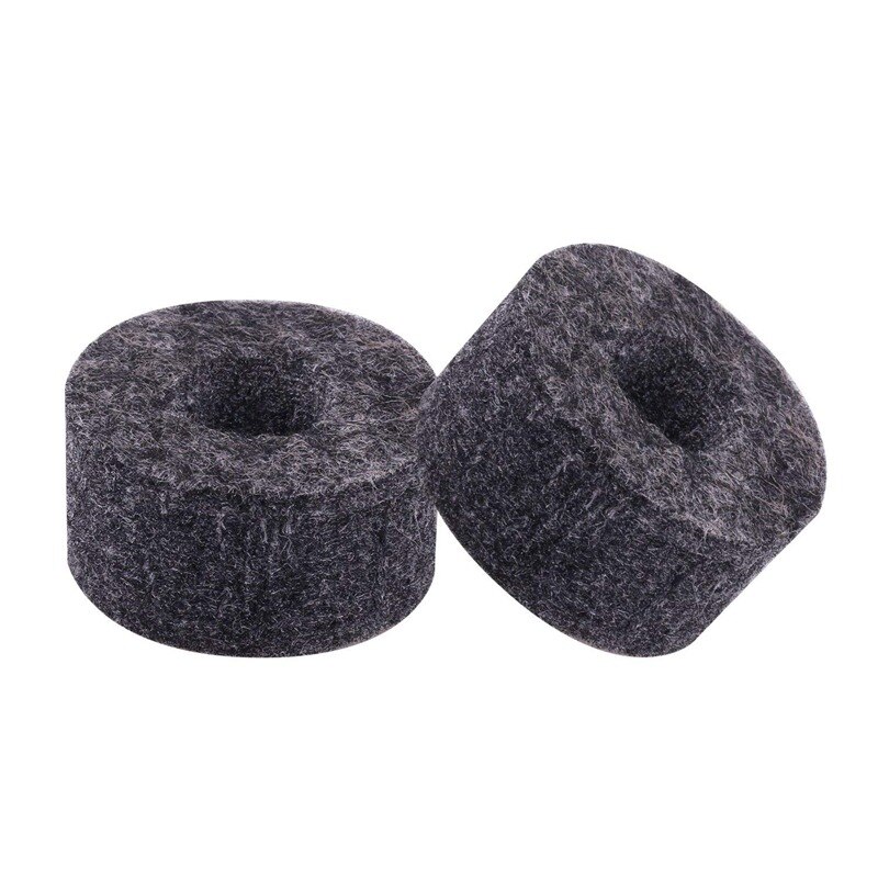 8 beckenständer, 25mm filzscheiben,  + 2 ersatz-beckenhüllen für ein rack-drumset