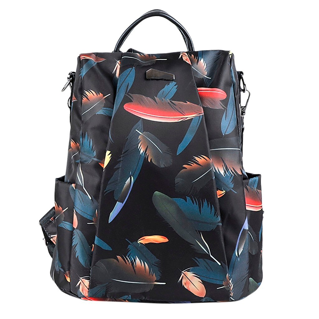 Frauen einstellen Rucksäcke PU Leder Schule Tasche Pro Mädchen lässig Stil multifunktional groß Kapazität Denim Rucksack#317