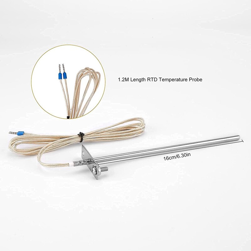 Digital Thermostat Controller Kit for Traeger Wood Pellet Grills with RTD Temperature Probe Sensor and Rod Ignitor