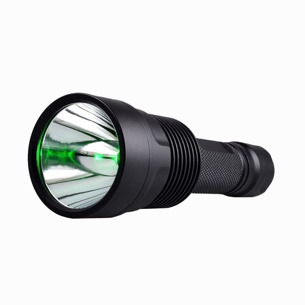 1000 lumens green red white LED flashlight Removable rechargeable flashlight Traction lamp EDC flashlight