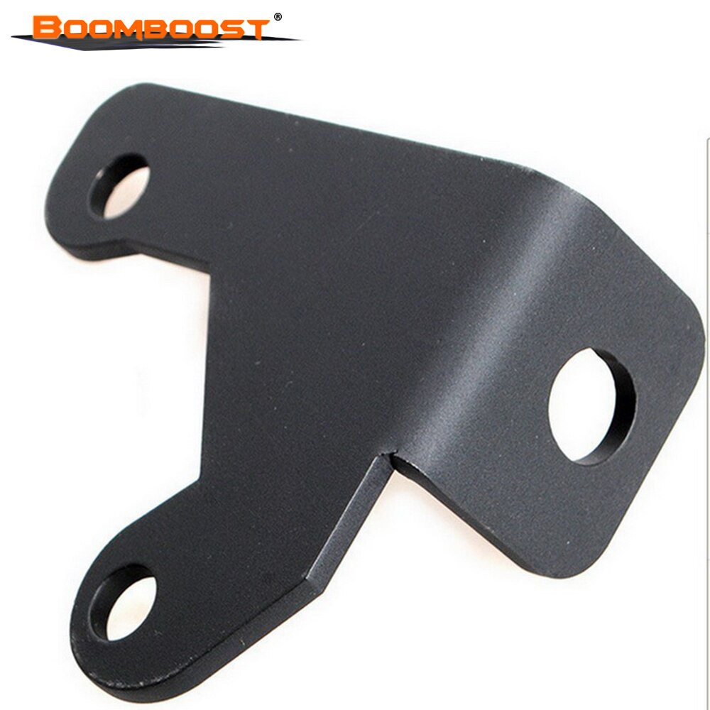 Base de soporte de montaje de antena trasera boombost negra compatible con Jeep Wrangler JK 2 4 puertas 2007 puerta trasera de acero