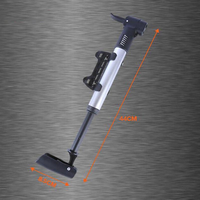 Portable Bicycle Pump Valve Aluminium Tube Flexible MTB Bike Inflator Accessory Mountain Road Cycling Mini Pump Tool