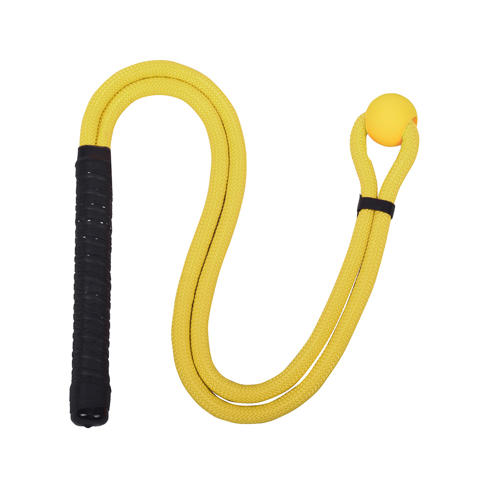 Golf Swing Rope Training Aid Fitness Equipment Trainer With Eva Ball For Practice Posture Corrector Exercise Assistance Work: Yellow