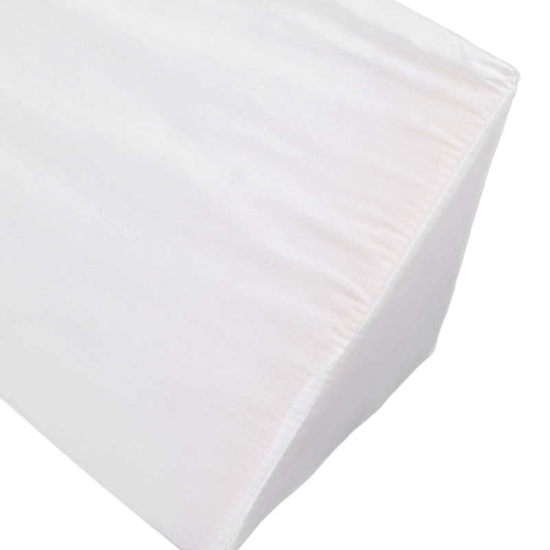 Wedge Pillow Back Positioning Elevation Pillow Sponge White for Handicapped for Home