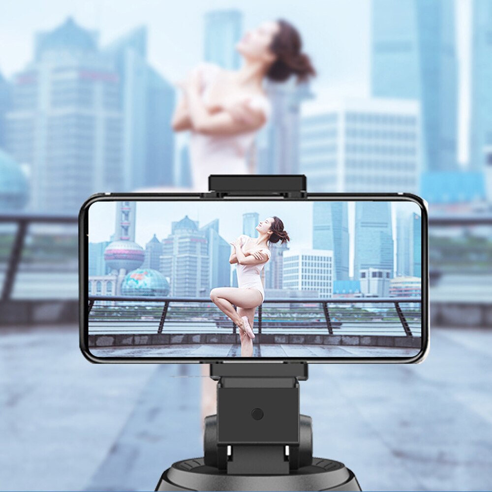 Kebidu 360- °-drehkopfstativ mit automatischer gesichtserkennung und kameraverfolgung für live-vlog-videoaufnahmen mit dem mobiltelefon