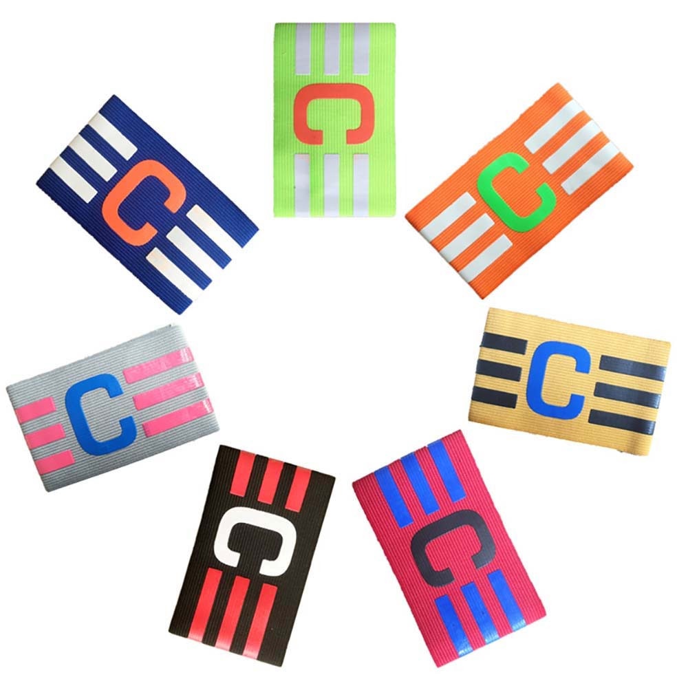 Competition Armband Football Captain Armband Soccer Skippers Armbands Multi Hockey Rugby Sports Games Player Tournament Velcro