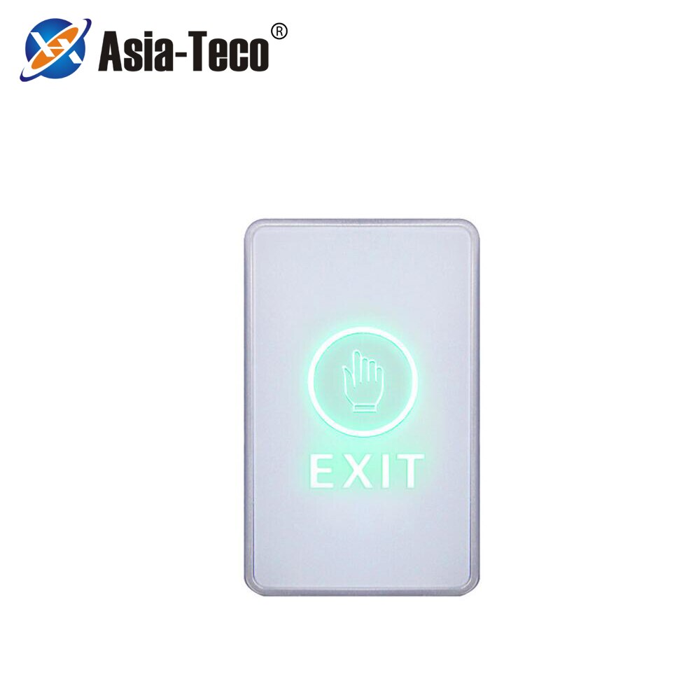 NC/NO/COM Touch Backlight switch finger Touch release door open button exit switch touch button for Access Control System