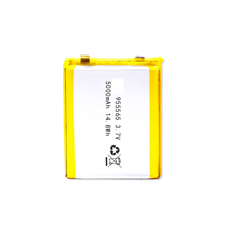 3,7 V 5000 mAh Lithium-Polymer-Batterien 955565 Wiederaufladbarer Akku für Power Bank Bluetooth-Lautsprecher, Tablet-DVD-Zubehör