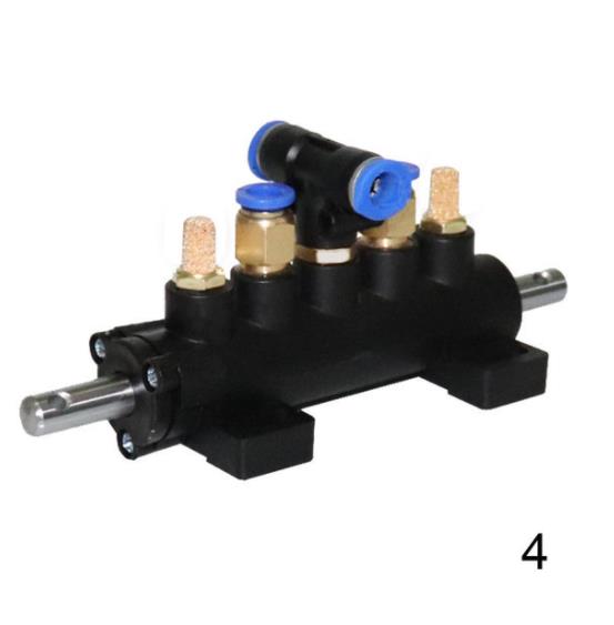 Commande d'air, pédale à cinq voies, Valve, roue, outil de réparation, changeur de pneus, Machine meilleure: Argent