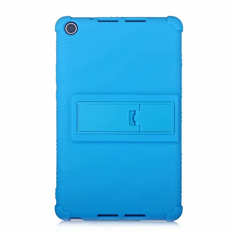 Custodia in Silicone per Huawei MediaPad M5 Lite 8.0 T5 8 &#39;&#39;JDN2-W09 AL00 8.0 pollici custodia morbida per Huawei Honor Pad 5 8 tablet # N: Sky blue