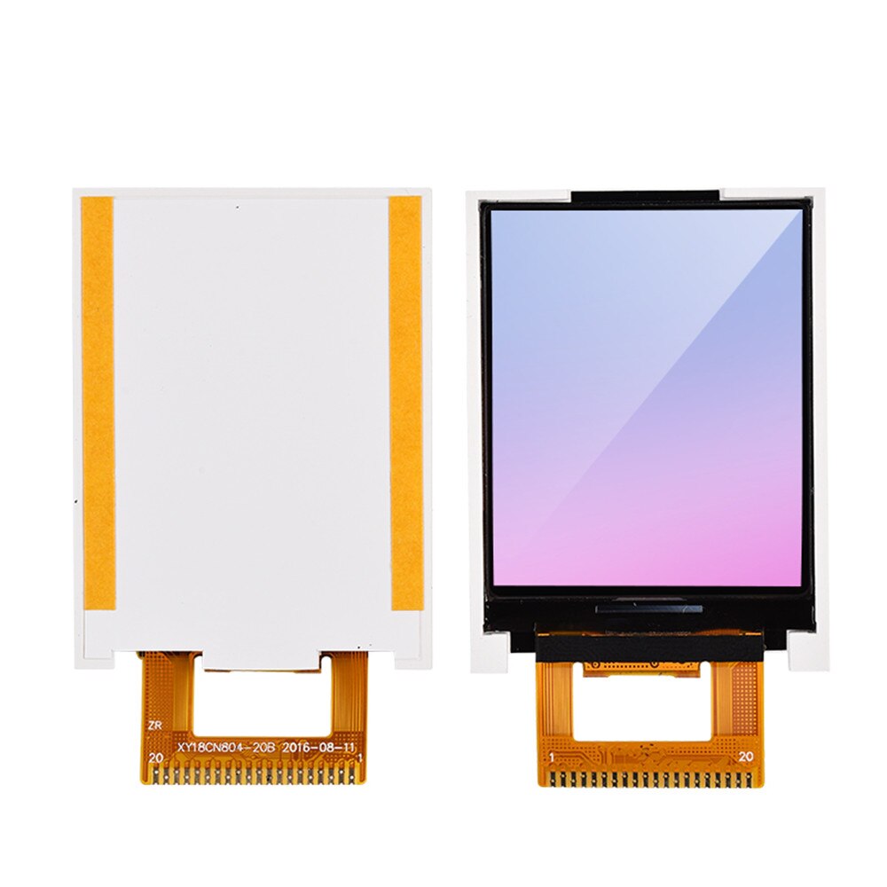 1.77 inch tft lcd-scherm 1.8 inch TFT lcd-scherm 1.8 inch display 8 bit parallelle poort 20PIN ST7735S