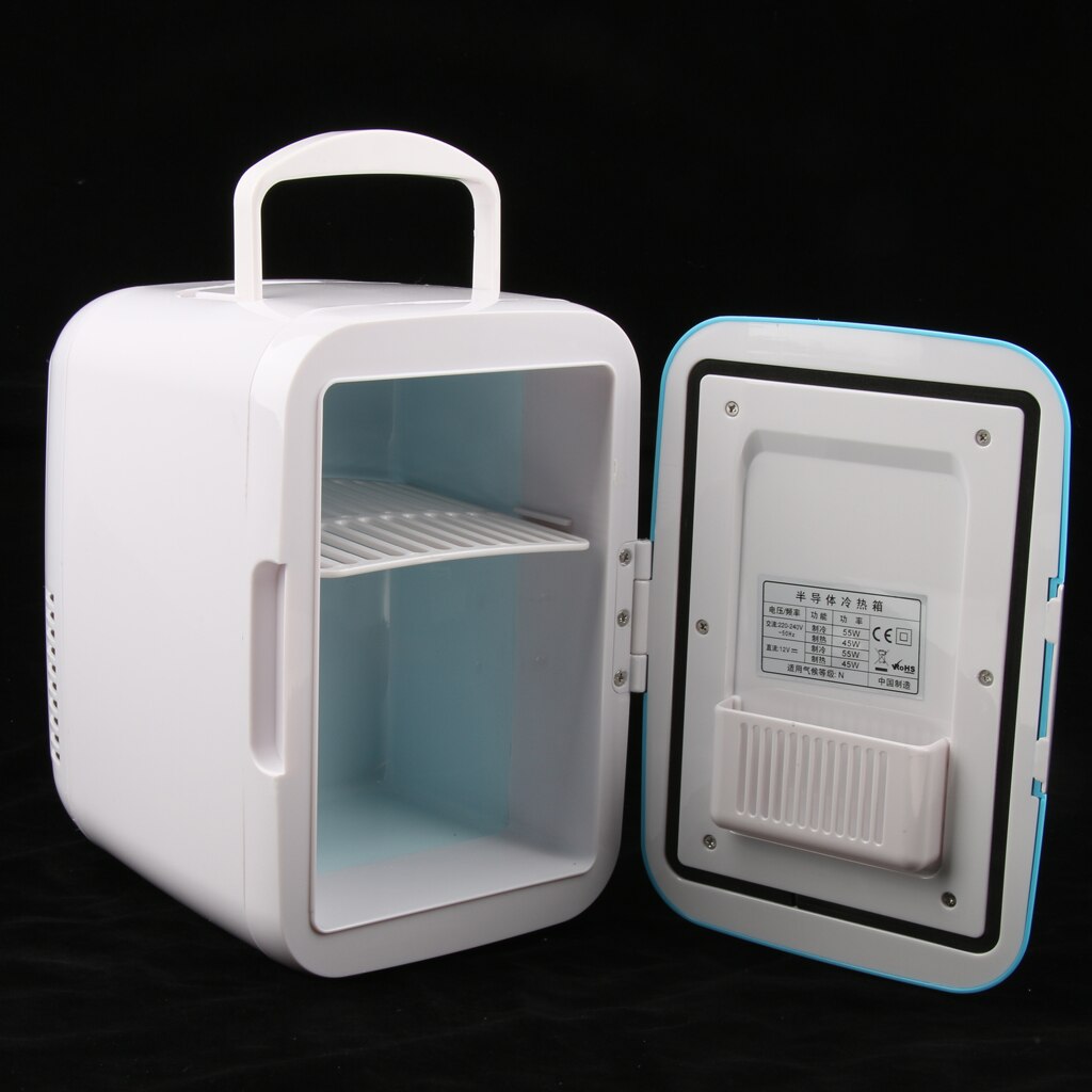 4L RV Boat Mini Fridge Cool Warm Electric Refrigerator 5℃ To 60 ℃