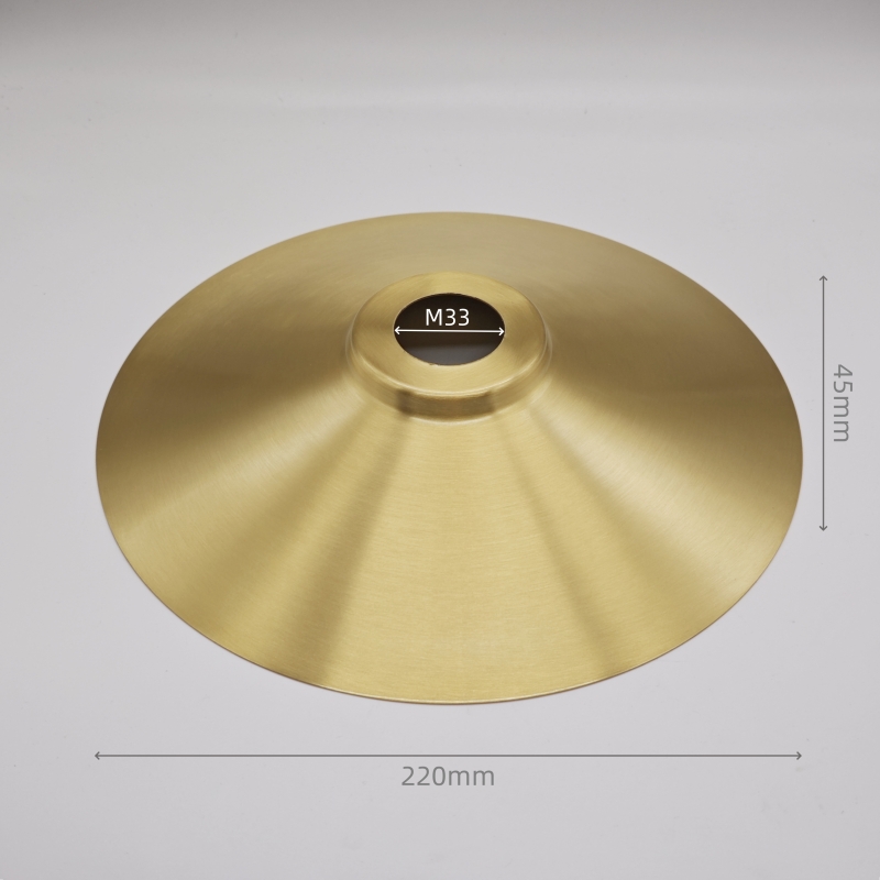 Messing geplooide lampenkap Retro industriële hanglamp Middeleeuwse bureaulamp Vloerlamp DIY verlichtingsaccessoires e27 schaduw: Blauw