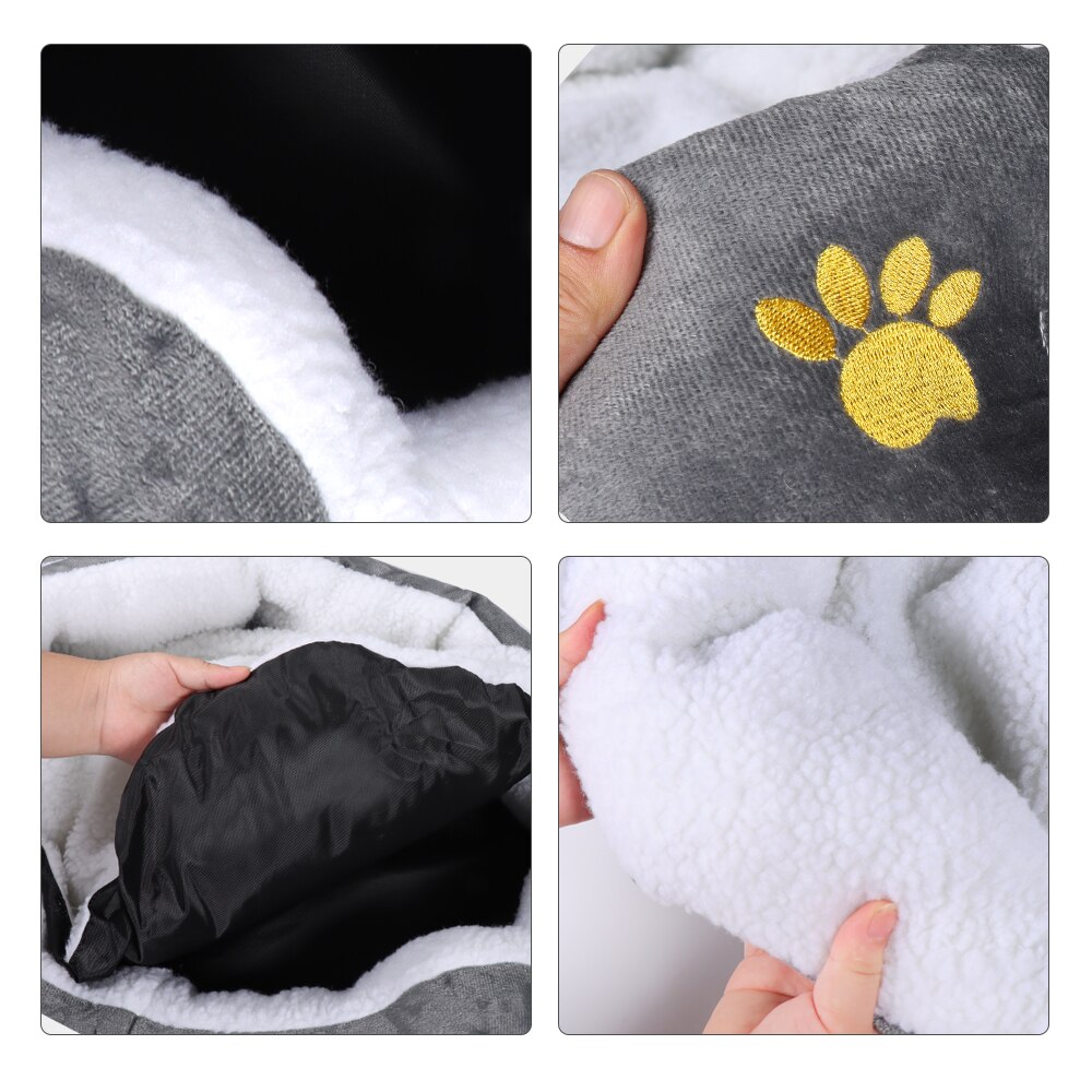 Saco de dormir suave para perro y gato, Cashmere Warming, cama para perro, sofá, tumbona, nido, cojín, producto para mascotas, accesorios para perros