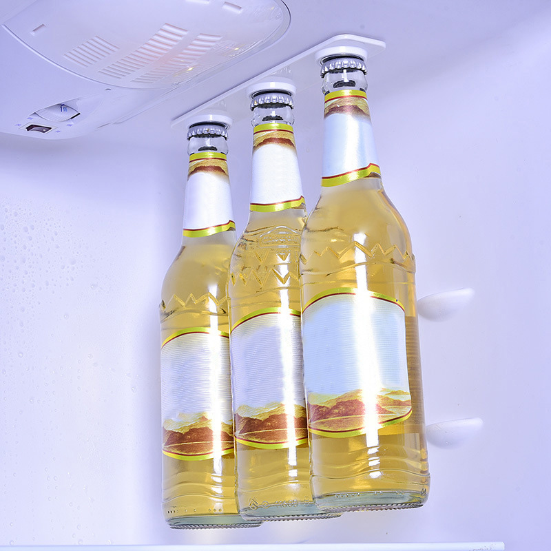 2 uds. De soporte magnético para colgar botellas, nevera, nevera, almacenamiento de cerveza duradero, Loft, organizador VA88