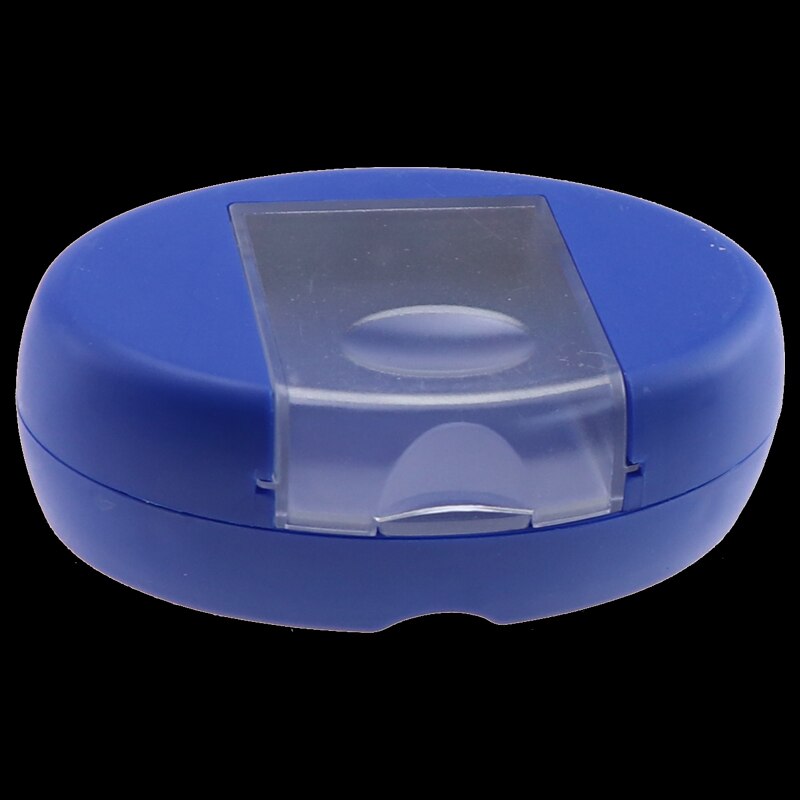 Caja magnética con ventosa para aguja, herramienta manual de retales para manualidades, almacenamiento de agujas de cuentas, caja de imán de tela hecha a mano: Random color B