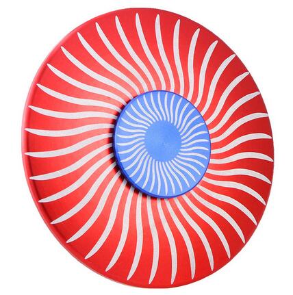 Agitarsi Mano Spinner In Lega di Zinco di Punta Delle Dita Gyro EDC Scrivania Dito Spinner Ridurre Lo Stress del Regalo del Giocattolo Scudo: Eye of the Sun