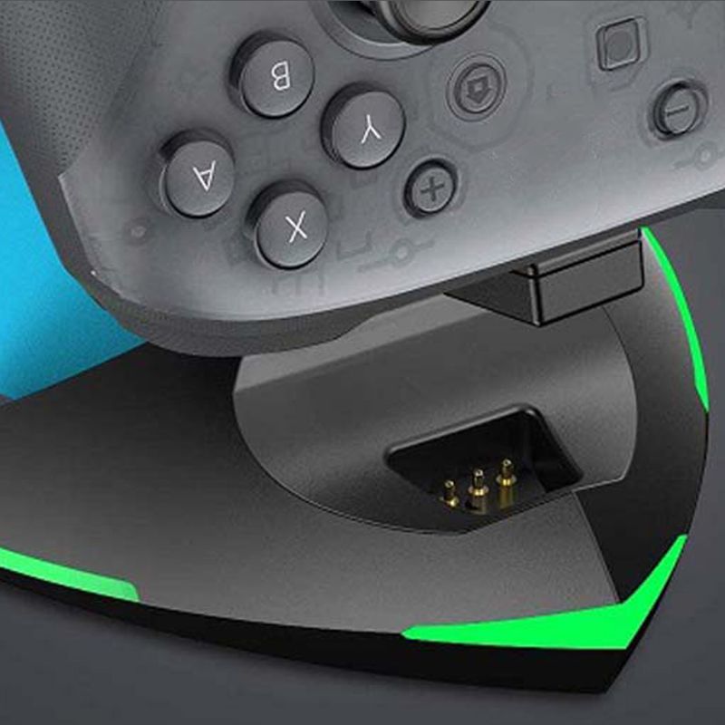 5 in 1 Charger Stand for Switch Pro Controller 4 Switch LED Incdicators