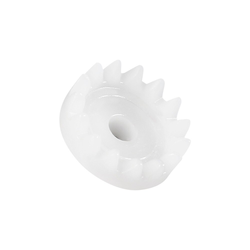 Uxcell 20Pcs 3.9x8.5mm 15 Teeth Plastic Bevel Gear 2mm Shaft for DIY Car Robot Model Making Motor Toy Accessories C152A