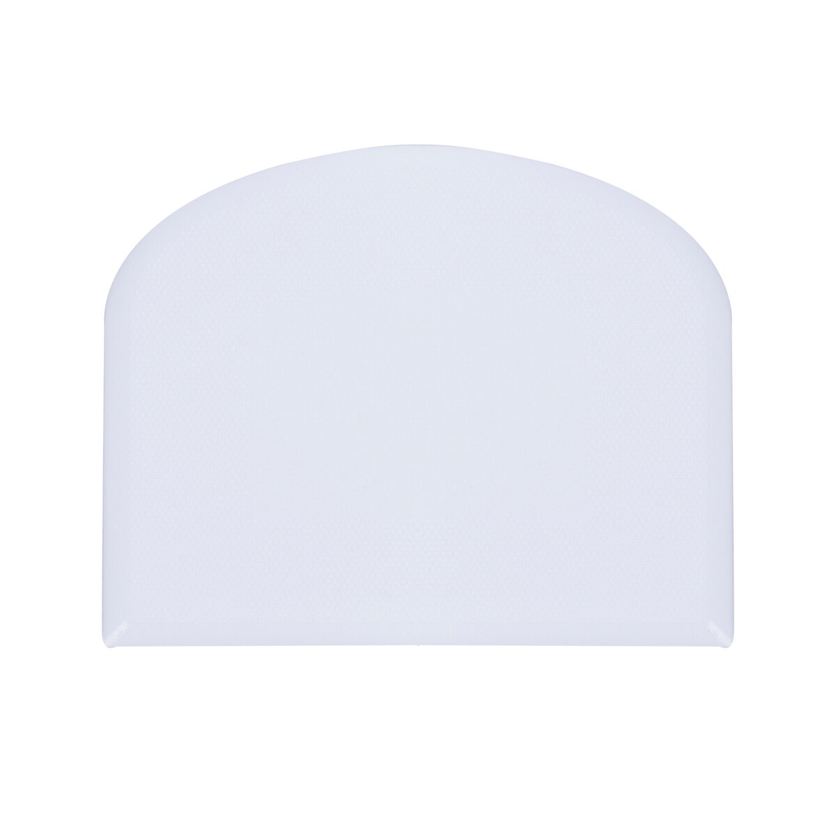 Dough Scraper Bowl Scraper Food-safe Plastic Dough Cutter Flexible Plastic Scraper Practical Bench Scraper Food Scrappers: White