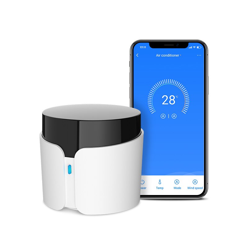 Broadlink bestcon  rm4c pro wlan-ir-rf-universalfernbedienung zur steuerung von smart homes über die broadlink-app, kompatibel mit alexa und google assistant.