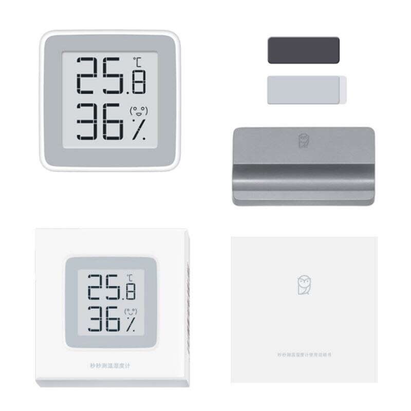 Screen Display Digital Moisture Meter High-Precision Thermometer Monitor B85C