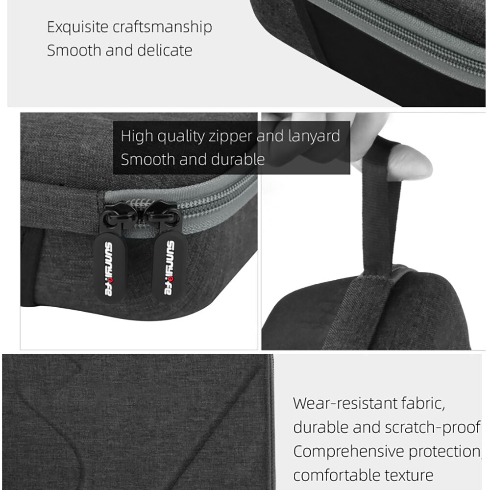 Bolsa de almacenamiento para Dron DJI Mavic Mini, estuche rígido portátil con asa de cuero, caja de transporte de hombro, accesorios