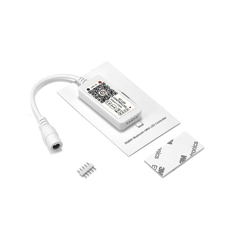 Bluetooth kontrolleren  dc 12v 24v trådløs fjernkontroll rgb bluetooth ledet kontrolleren til 3528 5050 2835 rgb ledet stripe lightings