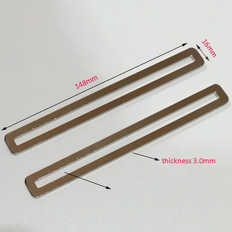 Flat Corner Braces Metal Frame Shelf Support Brackets Universal Nickel-Plated Angle Iron Corner Furniture Connector U 평철브라켓